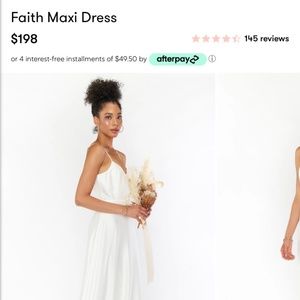 Mumu Weddings Faith Maxi Dress